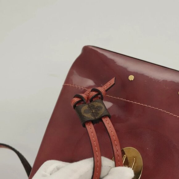 LOUIS VUITTON Monogram Vernis Hot Springs Backpack Pink - Picture 6 of 15